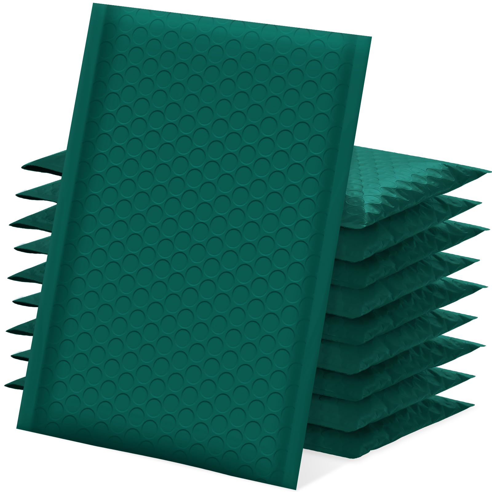 Ucgou Bubble Mailers 4X8 Inch Green 100 Pack Poly Padded Envelopes Small Business Mailing Packages Opaque Self Seal Boutique Shi